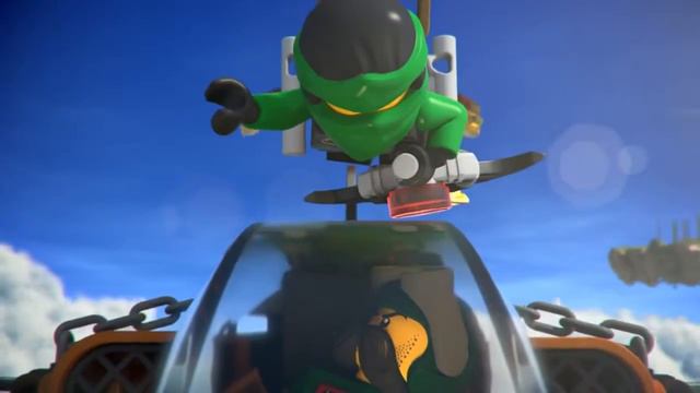 Конструктор Ninjago Небесна акула смотреть онлайн