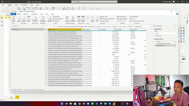 How to extract web data on Power BI смотреть онлайн