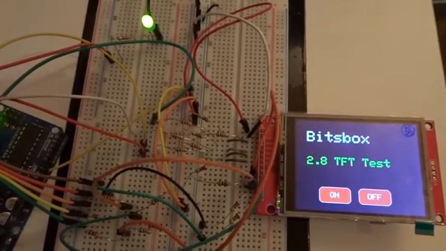 2.8" SPI TFT Touch Display Test смотреть онлайн