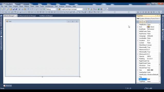 VB.NET: Windows Forms Designing