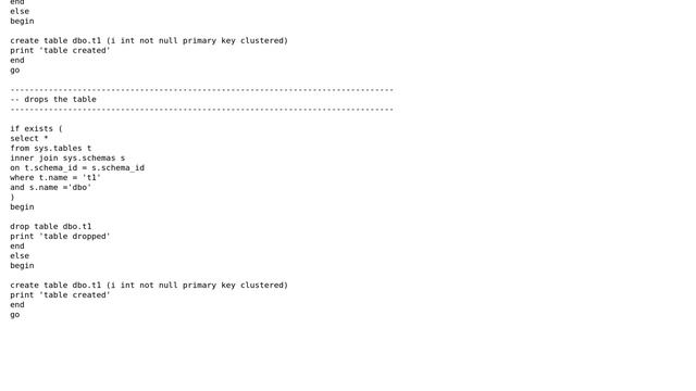 Databases: Can't create a table with the same name I deleted before (6 Solutions!!) смотреть онлайн