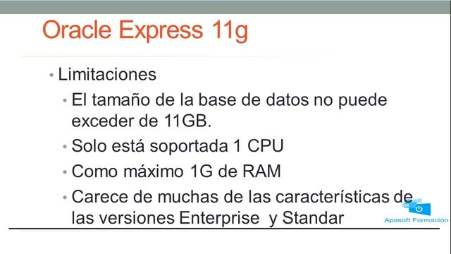 Cap 1- Curso Oracle Express 11g: introducción a Oracle Express смотреть онлайн