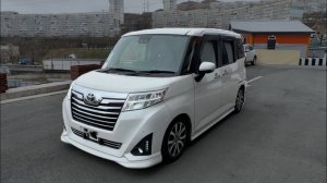 Toyota Roomy Custom GT Turbo купили на Японском аукционе за 1.100.000 рублей