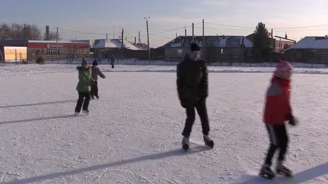 07.01.2018 Рождественская тренировка на коньках-1 смотреть онлайн