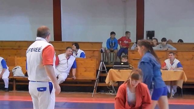 Первенство России по Самбо г. Кстово. Рагулина Анастасия. смотреть онлайн