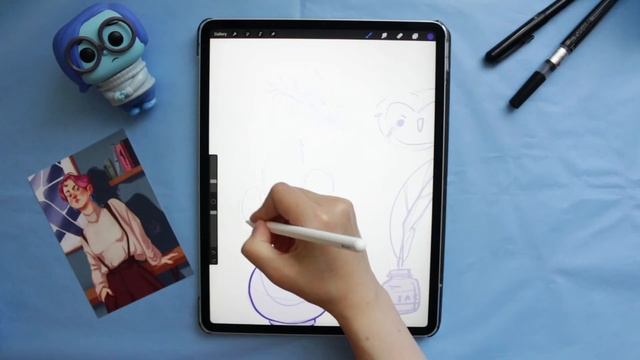 TIPS HOW TO IMPROVE LINE ART DRAWING IN PROCREATE FOR BEGINNERS смотреть онлайн