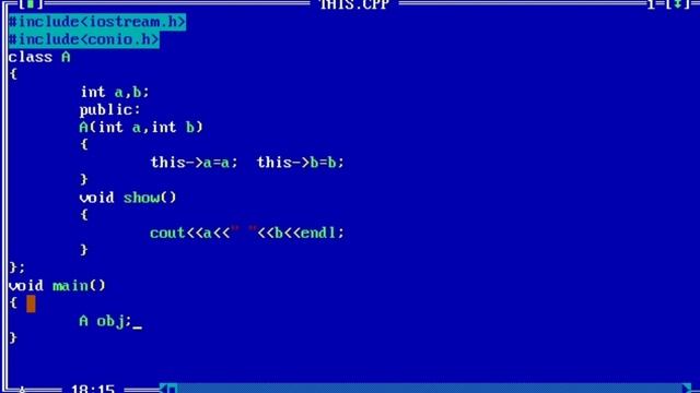 this keyword in C++ | this pointer in C++ | Learn Coding | #ask4help смотреть онлайн