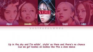 BLACKPINK & YOU | PINK VENOM | [Karaoke] Color Coded Lyrics Han/Eng/Rom (EASY LYRICS)