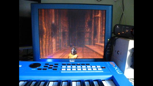 Doom2 on my Synth (Yamaha mx49) смотреть онлайн
