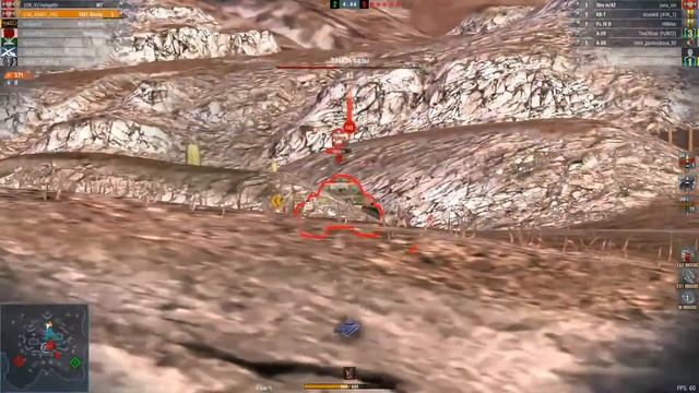 Бой на T6E1 Grizzly.Новичкам о танках!