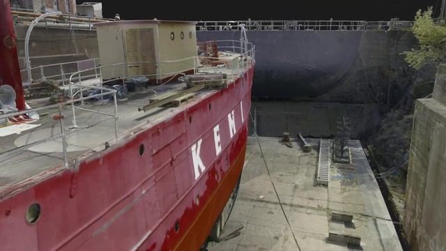 Lightship Kemi historical documentation using laser scanning смотреть онлайн