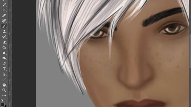 Dragon Age. Fenris - Speed Art (Photoshop) смотреть онлайн