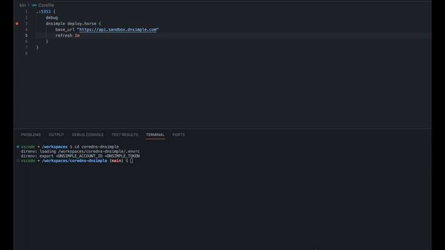 Manage and configure your CoreDNS zones in DNSimple смотреть онлайн