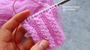 Красивая объемная резинка по кругу!