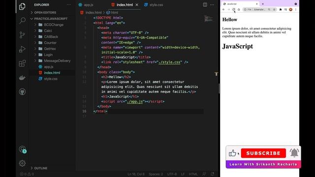 JavaScript | VS-Code Extensions - 3 | JavaScript తెలుగులో [4K] | #javascript смотреть онлайн
