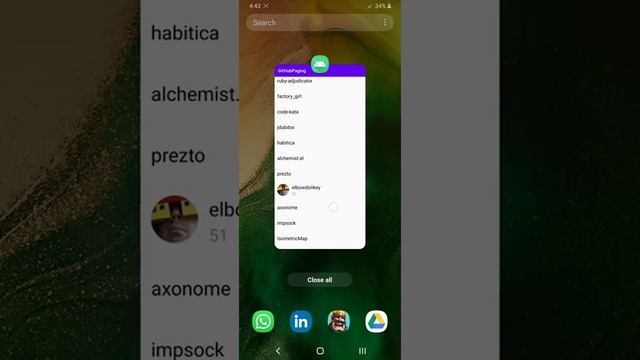 GitHubPaging App - Custom Paging Demo смотреть онлайн