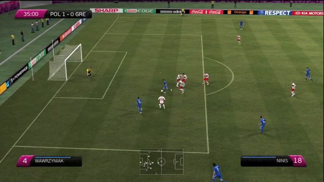 Euro 2012 Poland Vs Greece FIFA 12 Highlights смотреть онлайн