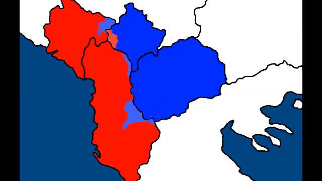 Албания и Черногория против Сербии и Косово(маппинг) смотреть онлайн