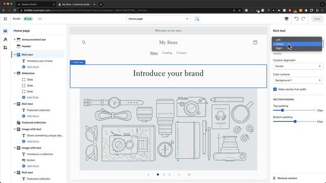 Как настроить темы Shopify (объяснение редактора Shopify) смотреть онлайн
