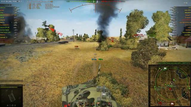 World of Tanks. Объект 140. Карта Прохоровка. 7+К урона. смотреть онлайн