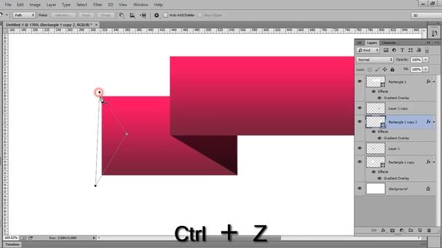 Photoshop Tutorial | How to make Ribbon смотреть онлайн