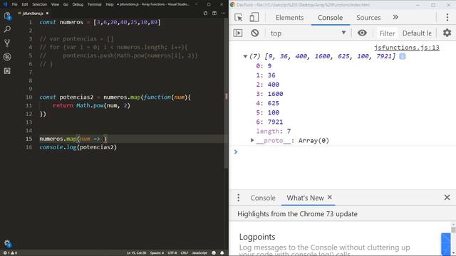 Métodos JavaScript para Arrays - Map смотреть онлайн