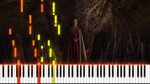 House of the Dragon : The Prince That Was Promised - Ramin Djawadi | Piano Tutorial смотреть онлайн