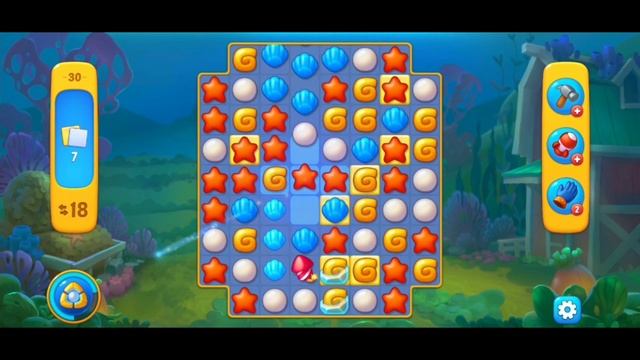 Fishdom ads, mini Gameplay 3 | fish Game смотреть онлайн