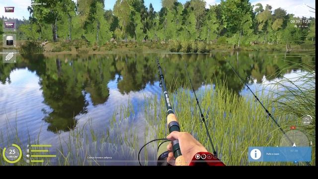 Русская рыбалка 4 - в поисках трофея, трофейный Язь. оз. Комариное смотреть онлайн