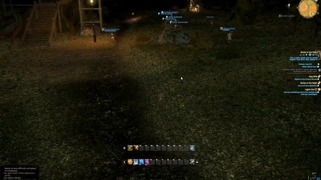 Final Fantasy XIV A Realm Reborn - Levequest A Bump In The Night 2560x1600 смотреть онлайн