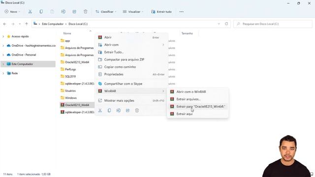 Como Instalar o Oracle Database e o SQL Developer смотреть онлайн