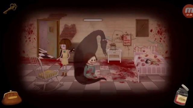 Fran Bow [часть 2] ТУПОЙ ОХРАННИК! смотреть онлайн