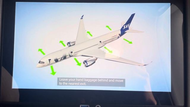 Safety video SAS airlines a350 смотреть онлайн