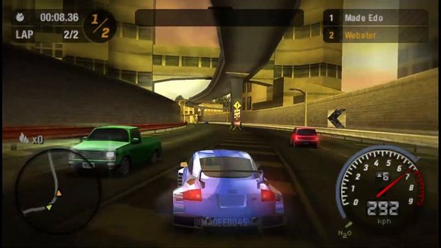 Need For Speed Most Wanted 5-1-0 | Blacklist #05 Wes Allen "Webster" | PPSSPP [1080P] смотреть онлайн