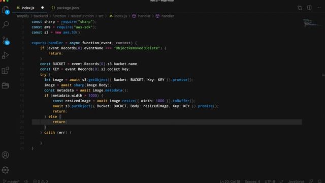Using a Lambda trigger to resize an uploaded image смотреть онлайн