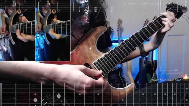 DragonForce - Through The Fire And Flames - Halfduck (Guitar Cover) смотреть онлайн