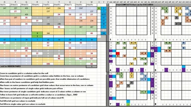 sudoku LA times apr 3, 20 Excel solve expert rated puzzle смотреть онлайн