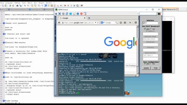 How to create own Linux Webserver for EVE-NG Lab смотреть онлайн