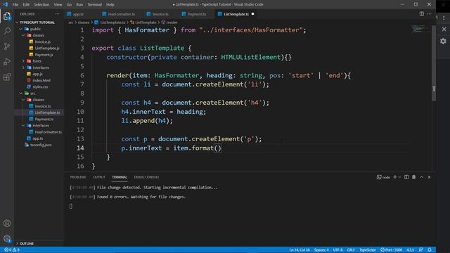 آموزش TypeScript - Rendering HTML Template - قسمت 16 смотреть онлайн