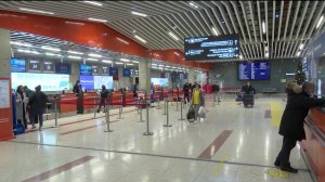 Из-за непогоды в аэропорту Уфы задержали около 10 рейсов