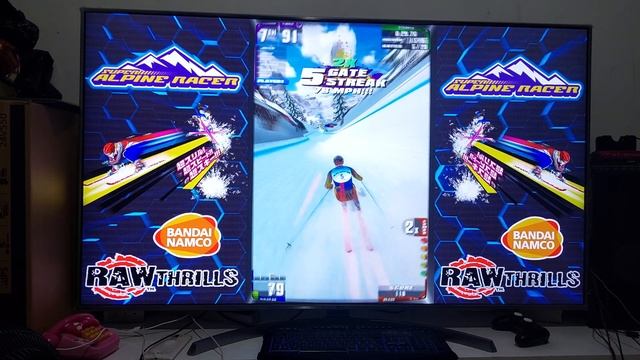 Super Alpine Racer Arcade PC смотреть онлайн