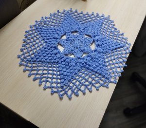 Салфетка Фрезия!крючком.