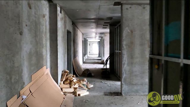 #Люблинскийпарк Строительство блока 14.5