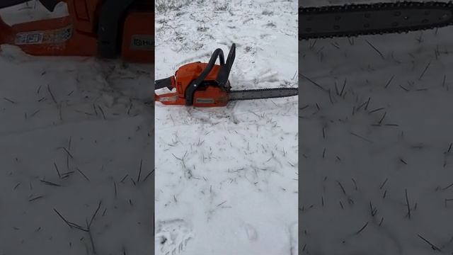 Husqvarna 135 cold start saw смотреть онлайн