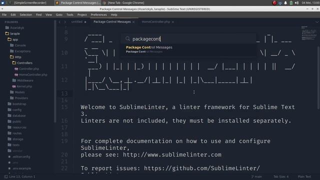 Install SublimeLinter - Sublime Text 3 смотреть онлайн