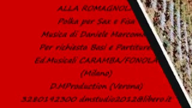 Daniele Marcomini ALLA ROMAGNOLA (Polka per Sax e Fisa) смотреть онлайн