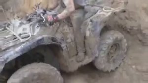 Прикол на квадроцикле