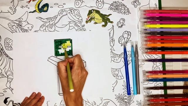 Как нарисовать ?♂️ ЗОМБИ МАЙНКРАФТ // How to draw Zombie Minecraft смотреть онлайн