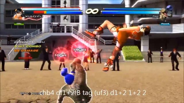 TTT2 Alex/Ganryu - combo tutorial w/ notations смотреть онлайн