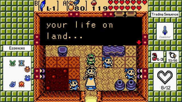 The Legend of Zelda: Oracle of Seasons (Linked Game) Walkthrough part 16 смотреть онлайн